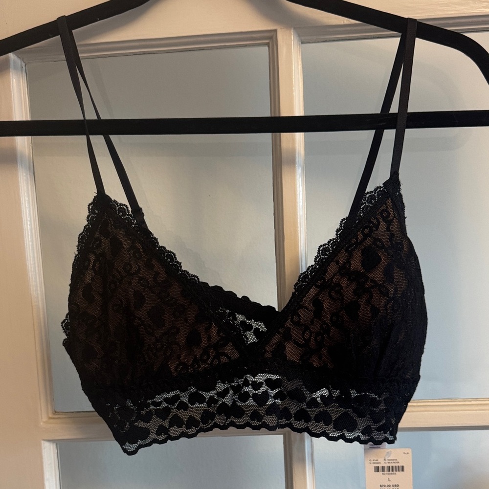 Hanky Panky Black Lace Bralette
